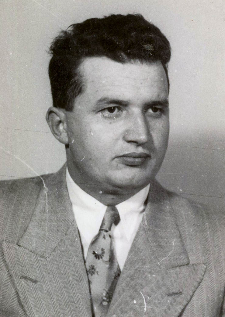1956 - Portret Nicolae Ceauşescu Fototeca online a comunismului românesc cota 18-1956