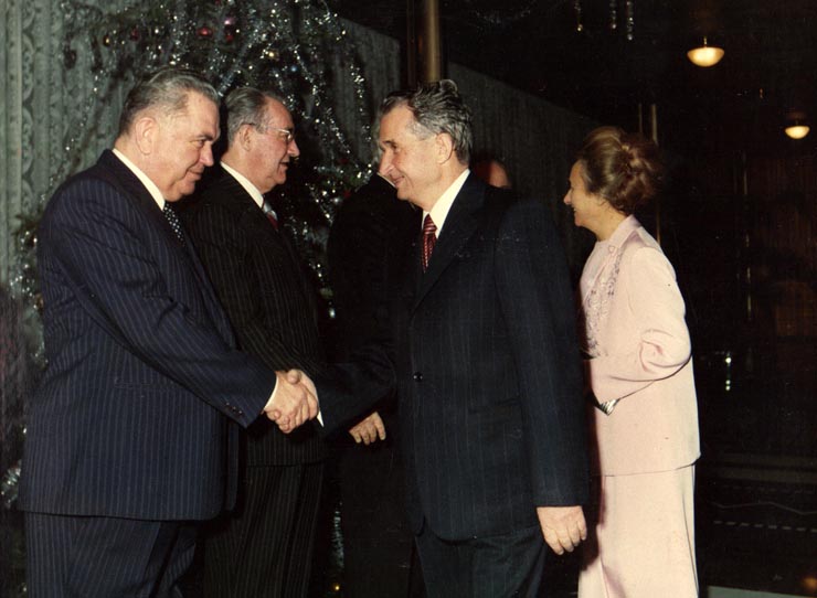 1988 - Nicolae Ceauşescu la ultimul lui Revelion Fototeca online a comunismului românesc